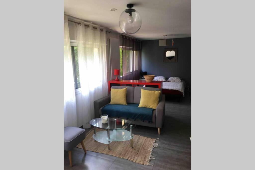 Bel Appartement En Rez De Jardin, 10Min Centre Et 300M Quais De Seine Wifi 鲁昂 外观 照片